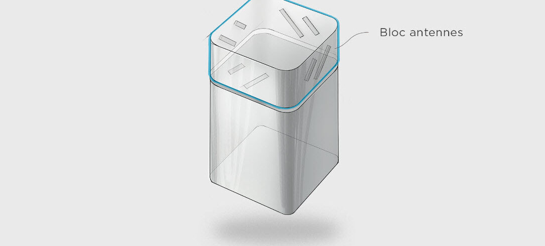 Modem Bbox fibre Wifi 6 - Le design au service de la technologie