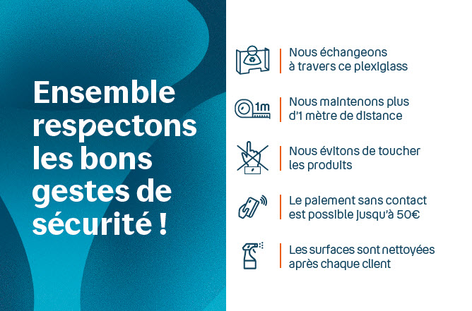 Liste des gestes barrières