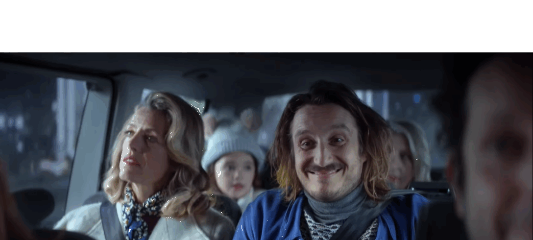 Famille en voiture - Noël 2020 - Publicité Bouygues Telecom - huîtres