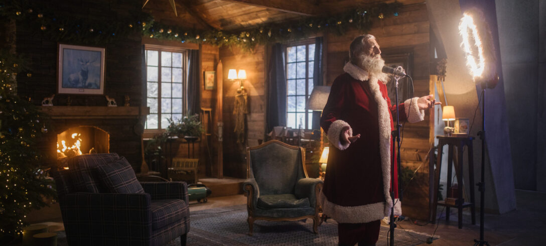 Père Noël qui chante