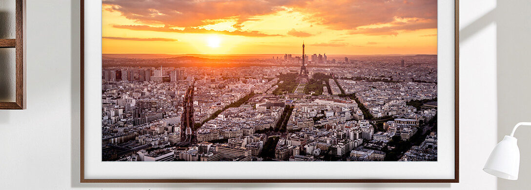 peinture de la ville de paris