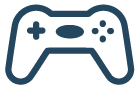 pictogramme console de jeux vidéo