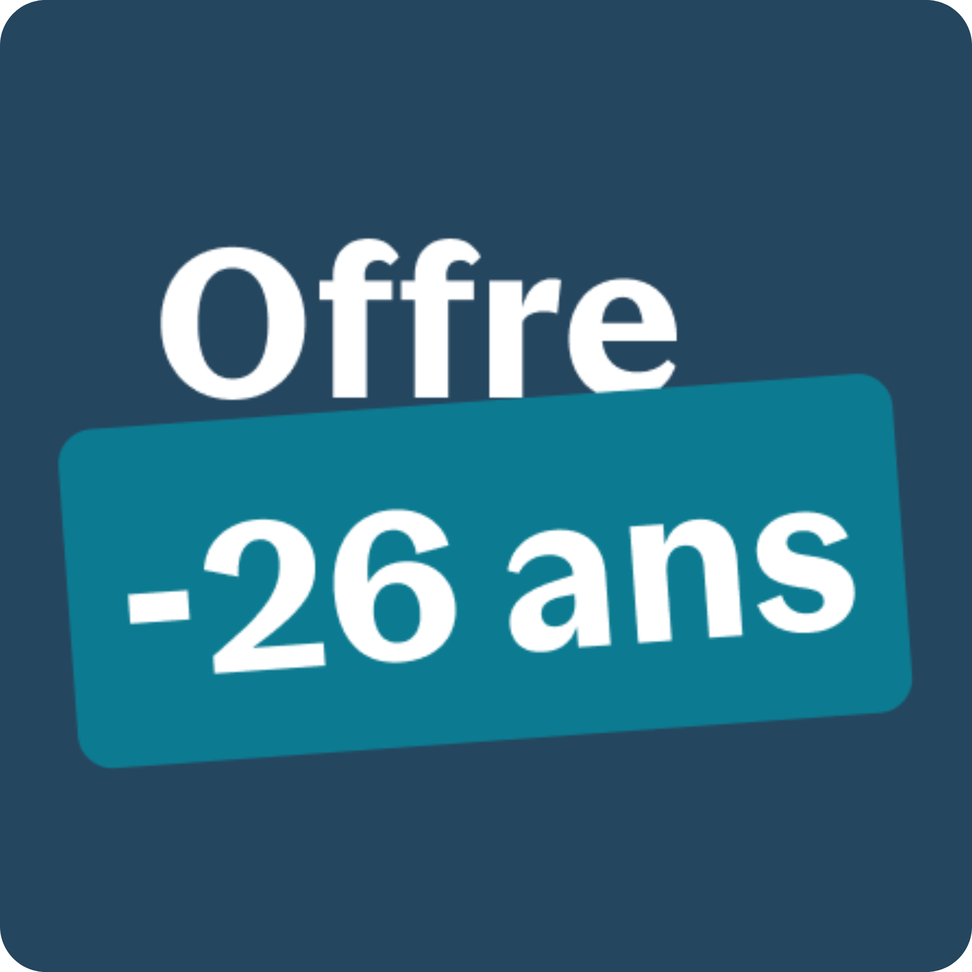 Offre -26 ans